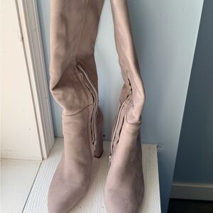 Steve Madden  below Knee Boots in Light Taupe